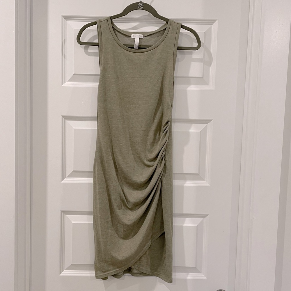 Leith green bodycon dress